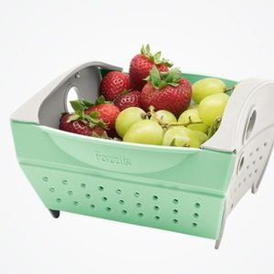 Fozzils flat snap basket for produce durable Think flat™ Mini Colander